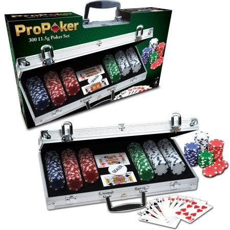 PROPOKER 300 CHIPS IN ALBUM CASE 