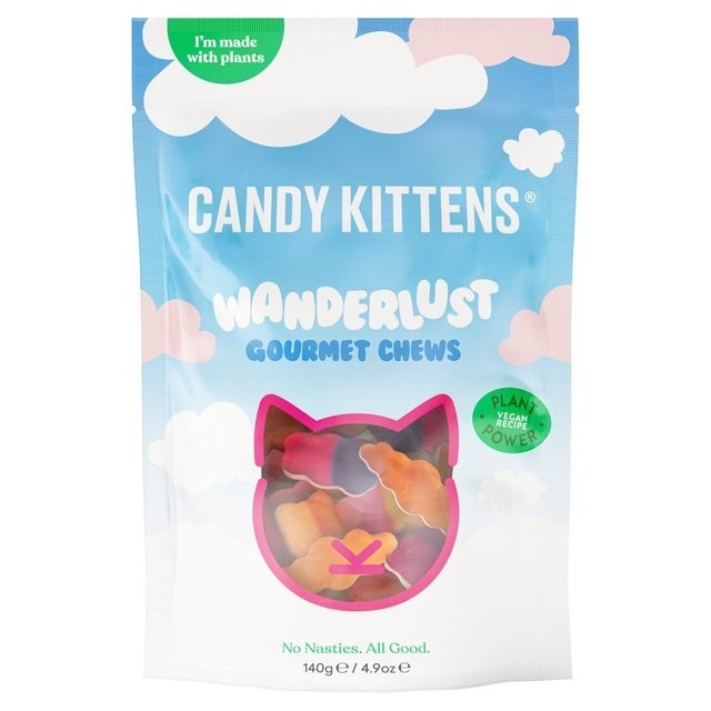 Candy Kittens Vegan Sweets WANDERLUST 140g
