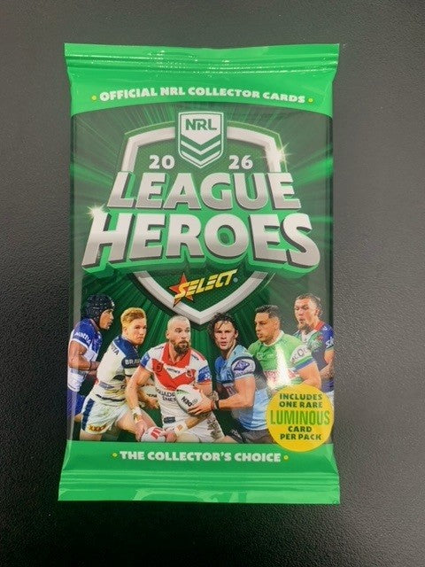 2026 NRL LEAGUE HEROES TRADING CARDS