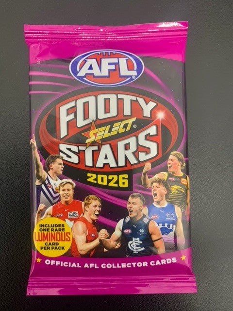 2026 SELECT FOOTY STARS BOOSTER PACK