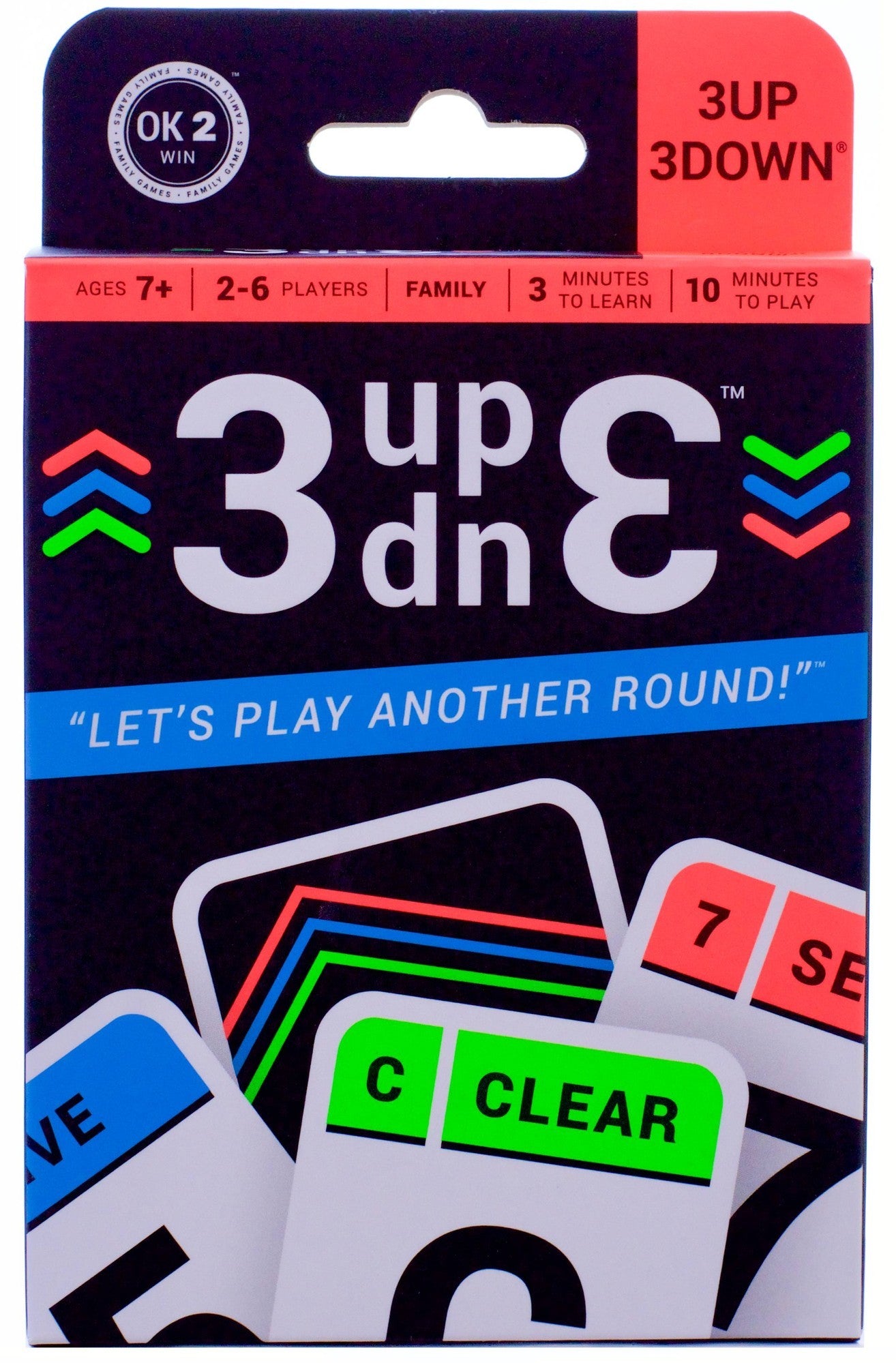3Up 3Down Card Game Family Card Game
